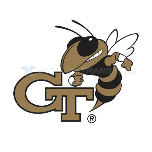 Georgia Tech Yellow Jackets Logo T-shirts Iron On Transfers N450 - Click Image to Close